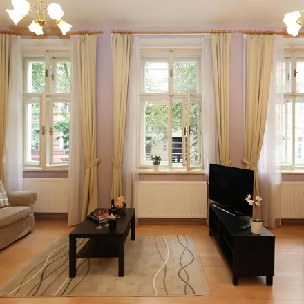 Rent this 2 bed apartment on Belgická 138/3 in 120 00 Prague, Czechia