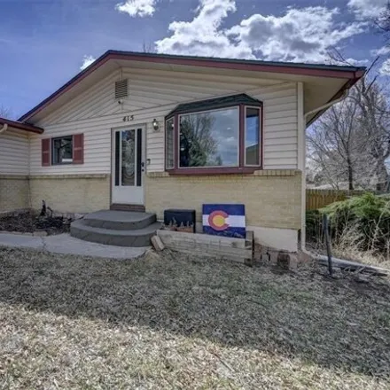 Buy this 4 bed house on 415 Redwood Drive in Colorado Springs, CO 80907