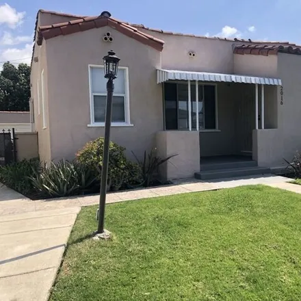 Rent this 4 bed house on Funkmeyer New Reality Garden in 2033 South Spaulding Avenue, Los Angeles
