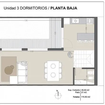 Buy this 3 bed apartment on 4285 in San Juan, Echesortu