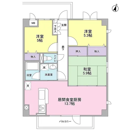 Image 2 - unnamed road, Shimoshakujii 5-chome, Nerima, 177-0042, Japan - Apartment for rent