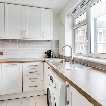 Rent this 1 bed apartment on Hidaburn Court in Tooting Bec Road, London