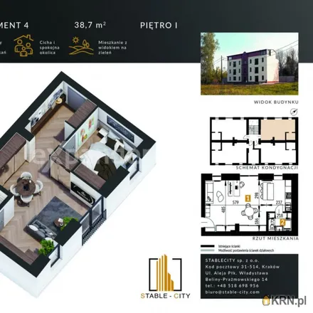 Buy this 2 bed apartment on Okrężna 7 in 40-808 Katowice, Poland