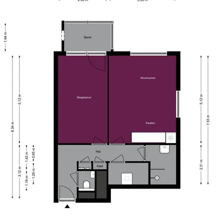 Image 1 - Termini 21P-2, 1022 LB Amsterdam, Netherlands - Apartment for rent