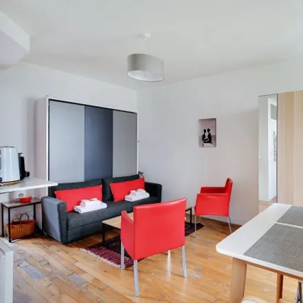 Rent this studio room on Paris in Quartier de la Villette, FR