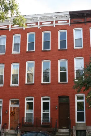 Rent this 1 bed townhouse on 841 Hollins St