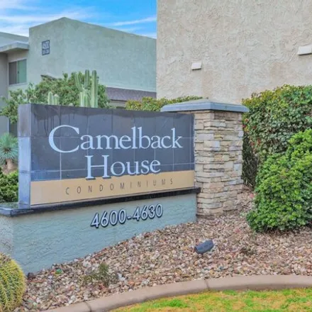 Buy this 2 bed condo on 4600 North 68th Street in Scottsdale, AZ 85251