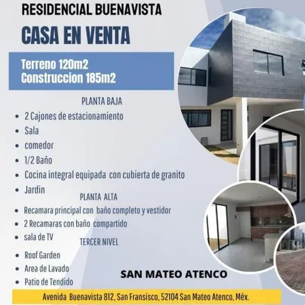 Buy this 3 bed house on Calle 2 De Abril in 52104 San Mateo Atenco, MEX