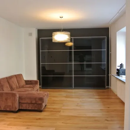 Rent this studio apartment on Przedszkole nr 100 in Częstochowska 16/18, 02-344 Warsaw