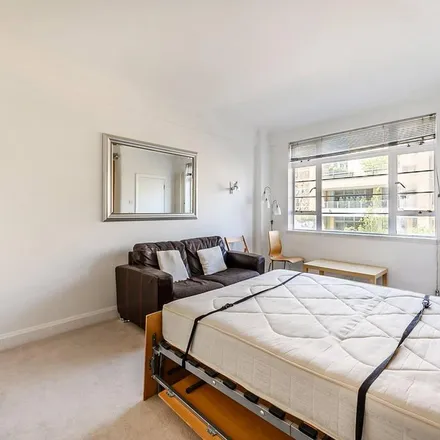 Rent this studio apartment on Nell Gwynn House in 55-57 Sloane Avenue, London