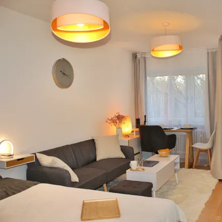 Rent this 1 bed apartment on Forstenrieder Allee 4a in 81476 Munich, Germany