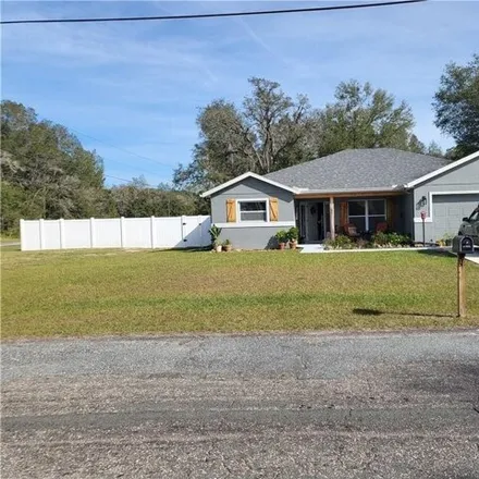 Buy this 3 bed house on West Palmview Drive in Citrus Springs, FL 34434