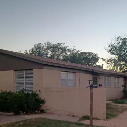Rent this 2 bed duplex on 3404 Elkhart Avenue in Lubbock, TX 79407