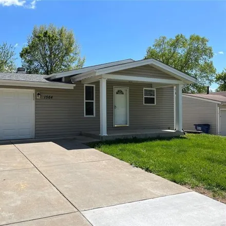 Rent this 3 bed house on 1564 Ramona Lane in Harvester, MO 63304