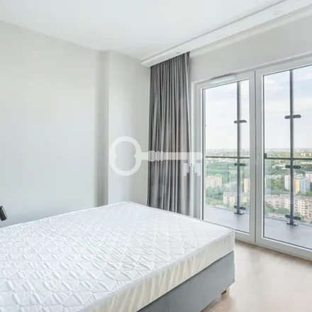 Rent this 3 bed apartment on Bliska Wola Tower in Marcina Kasprzaka 29, 01-234 Warsaw