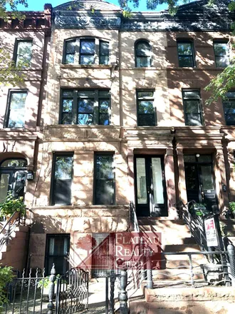 Buy this 6 bed townhouse on 423 Hancock Street in New York, NY 11221