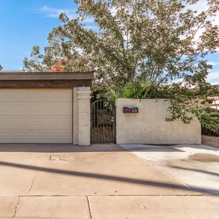 Buy this 2 bed townhouse on 516 North Emerson Street in Chandler, AZ 85225