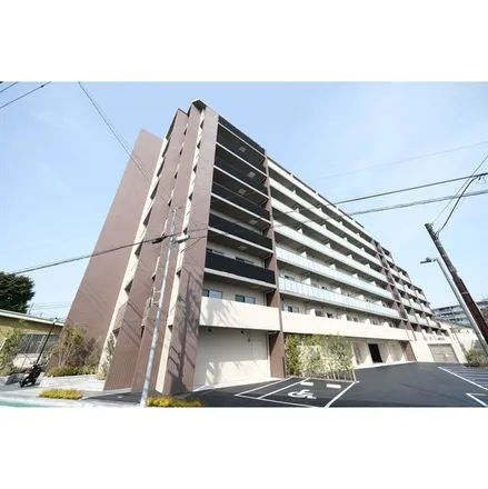 Rent this 1 bed apartment on グランカミーユ江北 in Kohoku Bus-Dori Street, Kohoku 2-chome