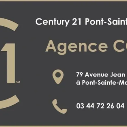 Rent this 1 bed apartment on 35 Rue Georges Decroze in 60700 Pont-Sainte-Maxence, France