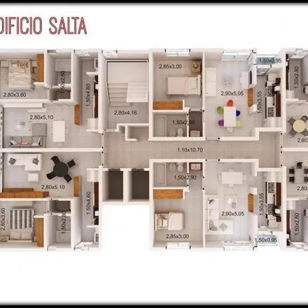 Buy this 1 bed apartment on Salta 442 in Universitario, B8000 AGE Bahía Blanca