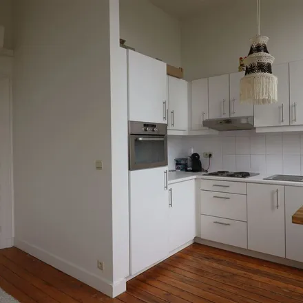 Rent this 1 bed apartment on Amerikalei 233 in 2000 Antwerp, Belgium