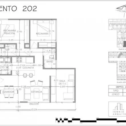 Buy this 2 bed apartment on Falling Piano Brewing Co. in Calle Coahuila, Centro Urbano Benito Juárez