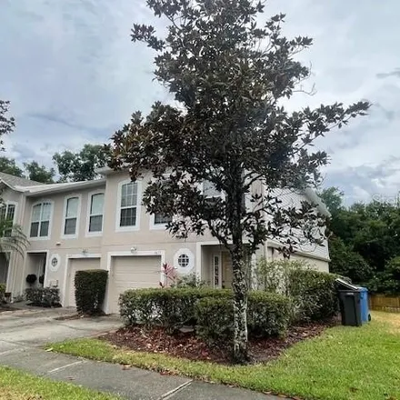 Rent this 3 bed townhouse on 4641 Ashburn Square Drive in Hillsborough County, FL 33550