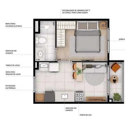 Buy this 2 bed apartment on Avenida Professor Francisco Morato 3272 in Vila Sônia, Região Geográfica Intermediária de São Paulo - SP