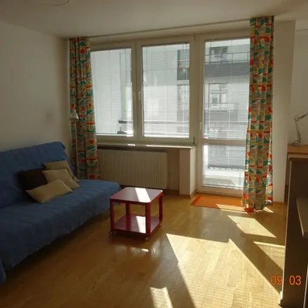 Rent this 1 bed apartment on Aleja "Solidarności" 60 in 00-240 Warsaw, Poland