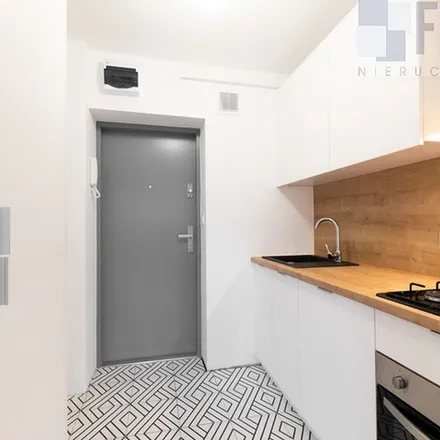 Rent this 1 bed apartment on Księdza Jerzego Popiełuszki 17 in 01-595 Warsaw, Poland