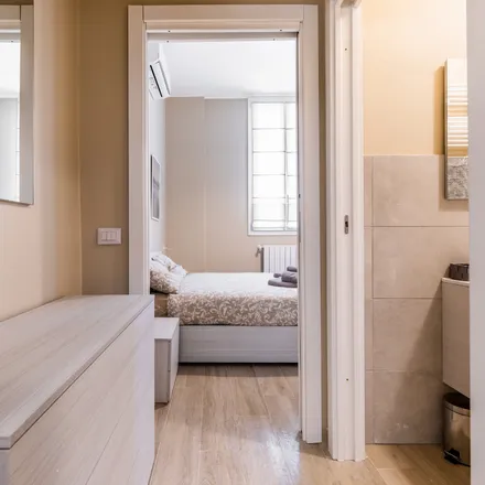 Rent this 2 bed apartment on La Trattoria La pesa in Via Giovanni Fantoni, 26