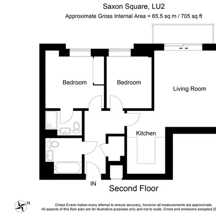 Image 4 - PPL Claims, Kimpton Road, Luton, LU2 0GD, United Kingdom - Apartment for rent