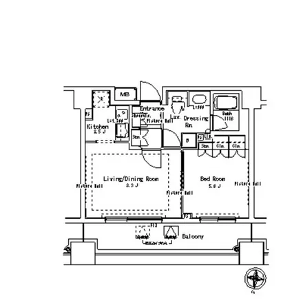 Image 2 - パークアクシス御茶ノ水STAGE, Tsumakoi-zaka, Soto-Kanda 6-chome, Bunkyo, 113-0034, Japan - Apartment for rent