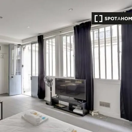Rent this studio apartment on 1 Passage de la Fonderie in 75011 Paris, France