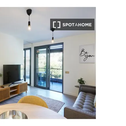 Rent this 1 bed apartment on Avinguda dels Traginers in 08950 Esplugues de Llobregat, Spain