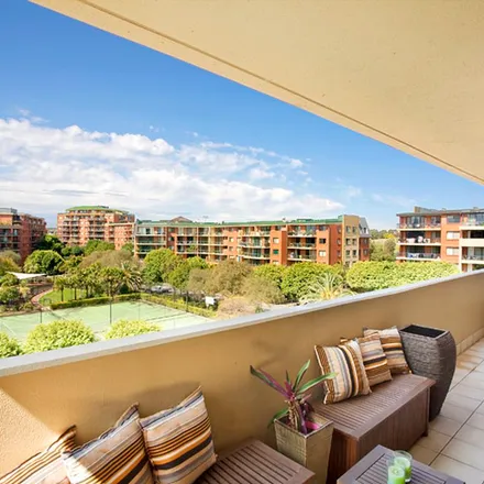 Rent this 2 bed apartment on Sydney Park Road pop-up cycleway in Erskineville NSW 2043, Australia