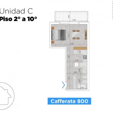 Buy this studio apartment on 9 de Julio 3554 in Echesortu, Rosario