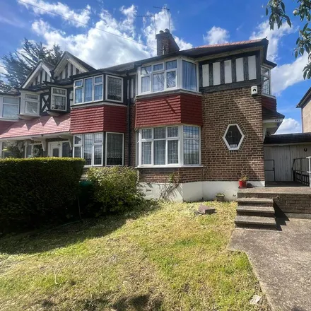 Rent this 3 bed house on Beaumaris Drive in London, IG8 8PB