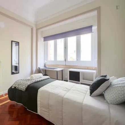 Rent this 9 bed room on Avenida Praia da Vitória 75 in 1050-120 Lisbon, Portugal