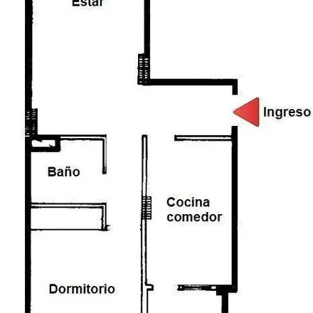 Buy this studio apartment on Santiago 805 in Nuestra Señora de Lourdes, Rosario
