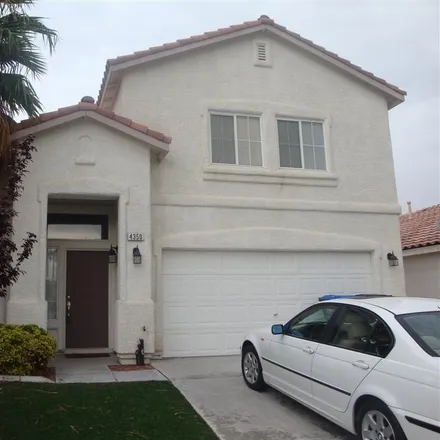 Rent this 3 bed house on 4350 Scarlet Sea Avenue in North Las Vegas, NV 89031