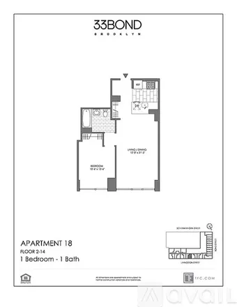 Image 5 - 33 Bond St, Unit ONE - Apartment for rent