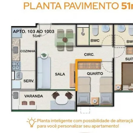 Buy this 2 bed apartment on Avenida Abdo Cabus in Candeias, Jaboatão dos Guararapes -