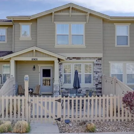 Buy this 3 bed townhouse on 10441 Truckee Street in Commerce City, CO 80022