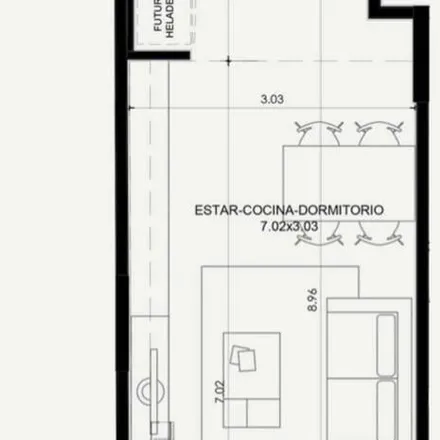 Buy this studio apartment on Capitán General Ramón Freire 2341 in Belgrano, C1428 DIN Buenos Aires