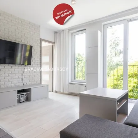 Rent this 2 bed apartment on Gromadzka 03 in Pułkownika Ryszarda Kuklińskiego, 30-726 Krakow