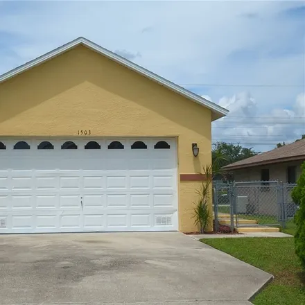 Rent this 3 bed duplex on 1503 Southwest 48th Terrace in Cape Coral, FL 33914