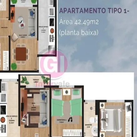 Buy this 2 bed apartment on Rua Padre Eugênio in Jardim Jacinto, Jacareí - SP