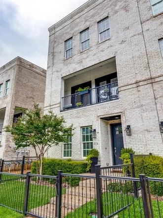 Rent this 3 bed townhouse on The Covenant School in 7300 Valley View Lane, Dallas