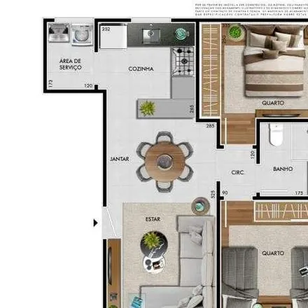 Buy this 2 bed apartment on Rua Itaité in São Geraldo, Belo Horizonte - MG